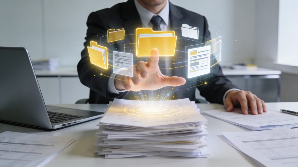 Digitalisierung von Papierdokumenten